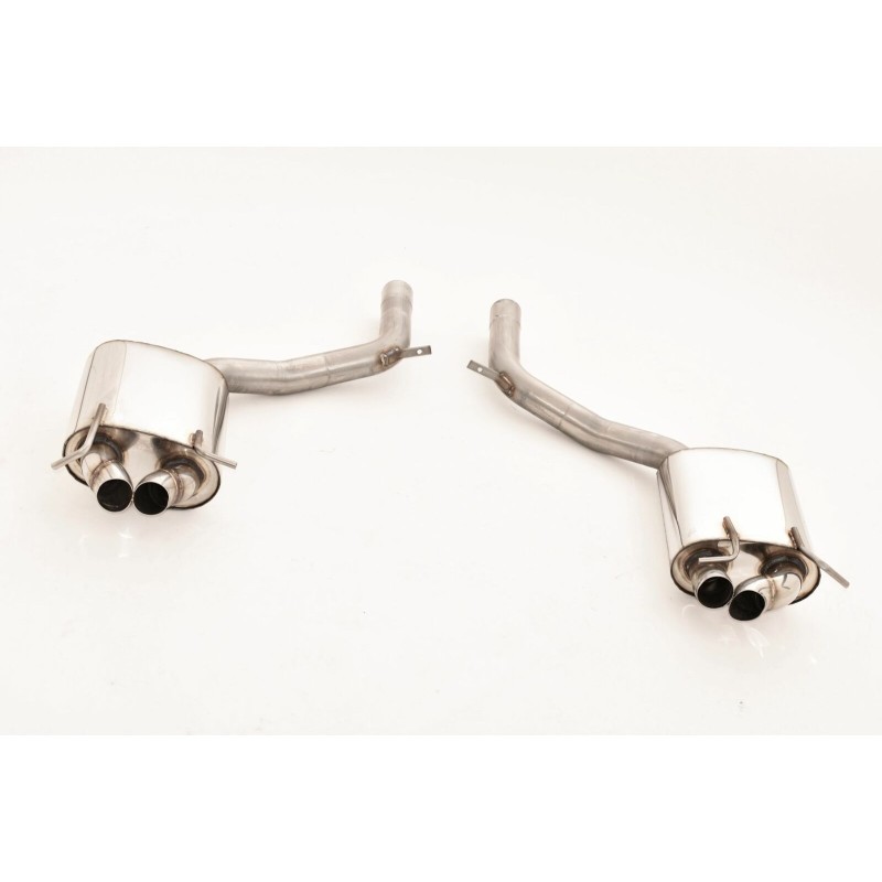 2x70mm le Sport Échappement Duplex pour Mercedes W204